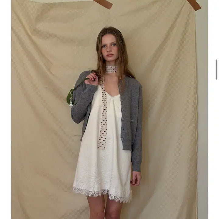 [BUNJANG] 어패럴아카이브 post round cardigan-gray / 어패럴아카이브 post round cardigan-gray