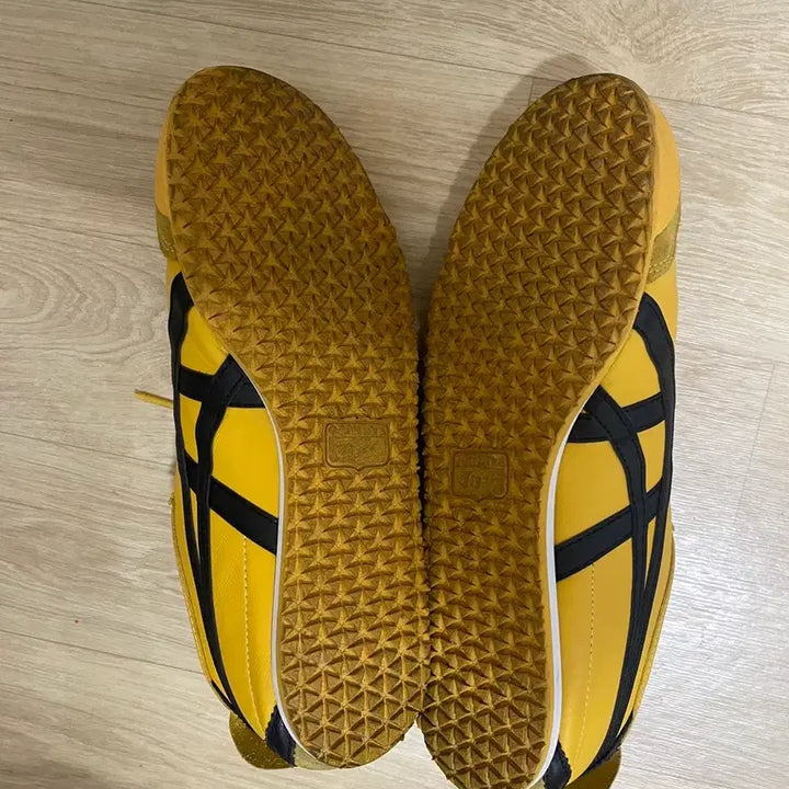 [BUNJANG] Onitsuka Tiger Mexico 66 Yellow Black Sneakers / 오니츠카타이거 멕시코66 옐로우 블랙 스니커즈