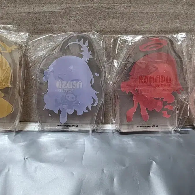 [BUNJANG] Blue Archive Auxiliary Department Acrylic Corotto - Hifumi, Azusa, Hanako, Koharu / 블루아카이브 블아 보충수업부 아크릴 코롯토 히후미 아즈사 하나코 코하루