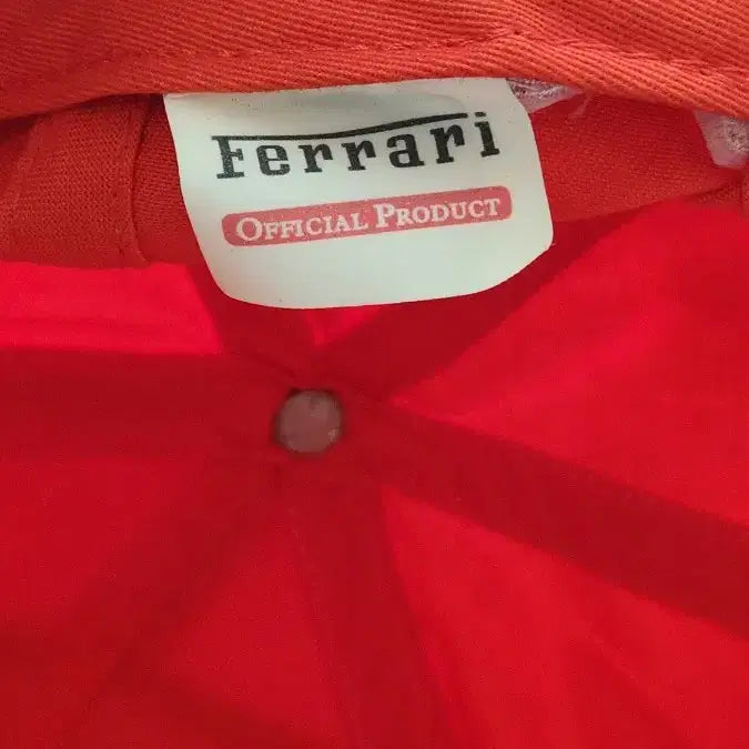 [BUNJANG] Puma Ferrari Red Ball Cap / F1 페라리 푸마 콜라보 볼캡 레드