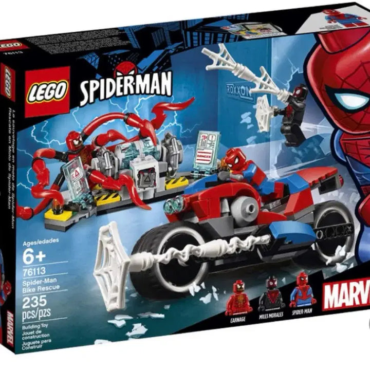 [BUNJANG] Lego Spider-Man Bike Rescue 76113 Set / 레고 스파이더맨 바이크 레스큐 76113 미개봉
