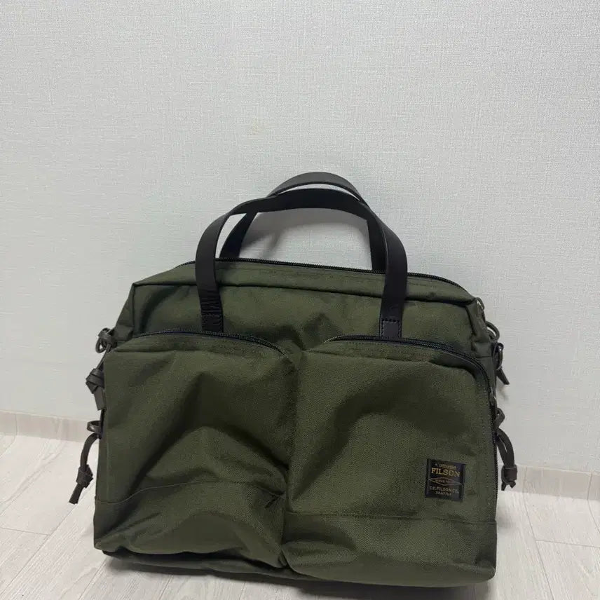[BUNJANG] Filson Dryden 878 Briefcase Otter Green / 필슨 드라이든 878 오터그린