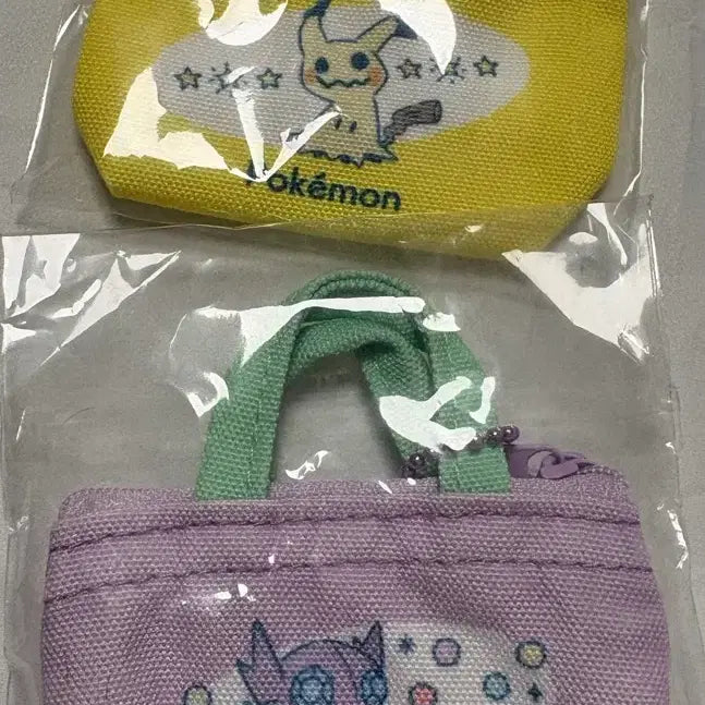 [SOLD OUT] 일괄) 포켓몬 토트백 키링 따라큐 깜까미