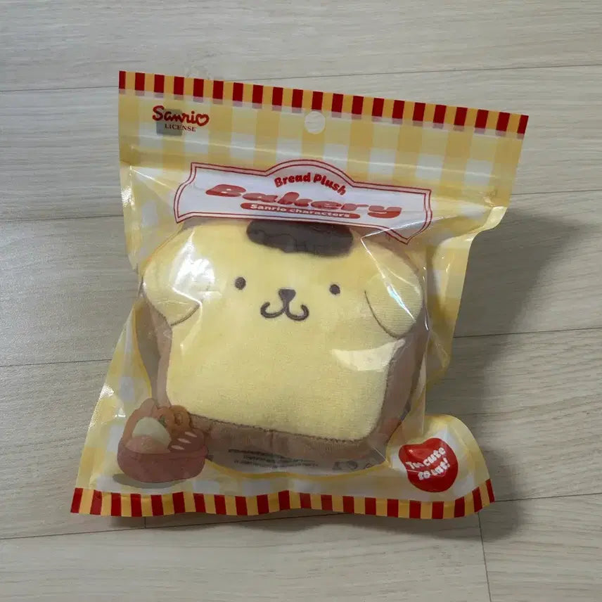 [BUNJANG] Sanrio Pom Pom Purin Bread Plush Doll / 미개봉) 산리오 베이커리 식빵 폼폼푸린인형