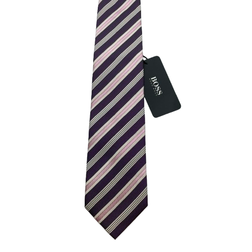 [BUNJANG] Hugo Boss Patterned Necktie / 886) (HUGO BOSS) 휴고 보스 패턴 넥타이 미사용