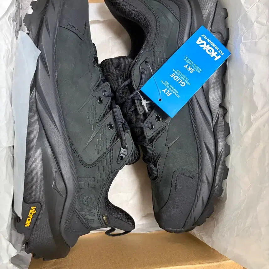 [BUNJANG] Hoka Kaha 2 Low GTX Black Hiking Boots Size 270 / 호카 카하 2 로우 GTX 블랙 270사이즈