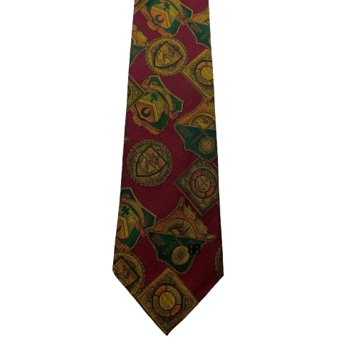 [BUNJANG] Balenciaga Pattern Necktie / 895) (BALENCIAGA) 발렌시아가 패턴 넥타이