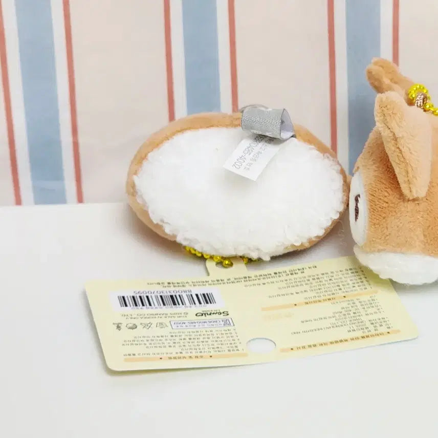 [BUNJANG] Sanrio Kuromi Sushi Mascot Keychain Plush / 새상품)쿠로미 유부초밥 정품 키링 인형_산리오 스시 마스코트 누이 굿즈