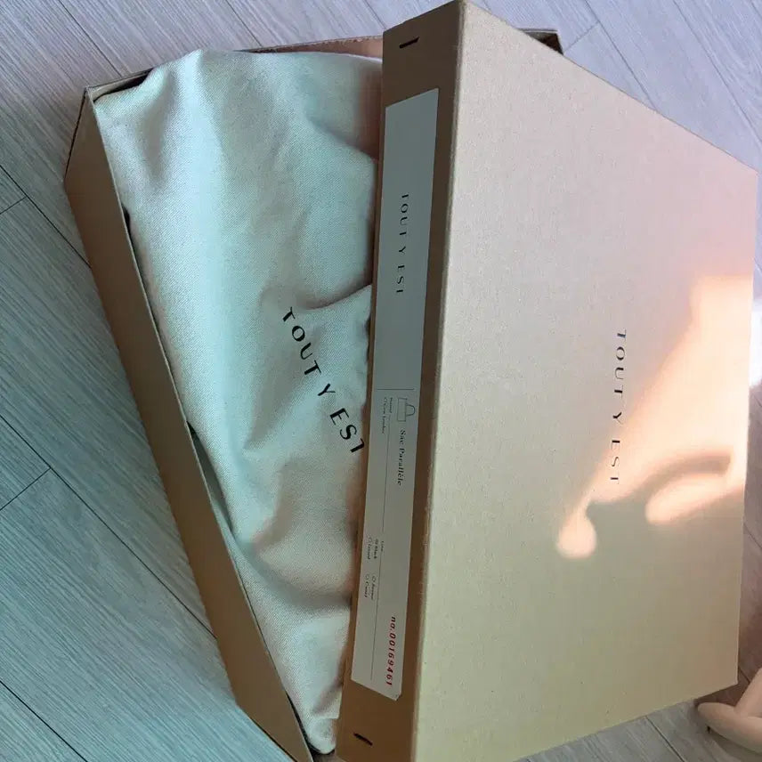 [BUNJANG] 2TE Parallele Bag Brown Leather Tote / 택달린새것 풀세트/투티에 파라렐백 브라운컬러