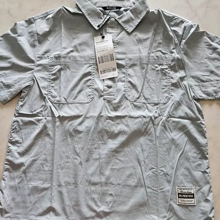[BUNJANG] Black Yak Anorak Short Sleeve Shirt &amp; Shorts Set / 블랙야크 아노락 반팔 셔츠 반바지 세트 /145-155