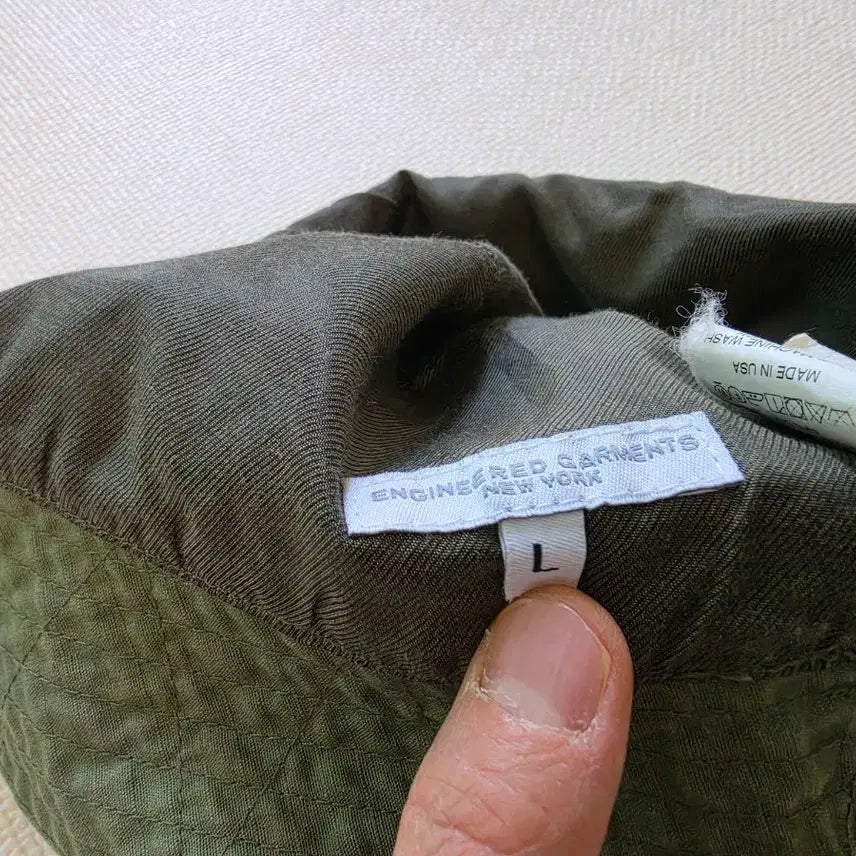 [BUNJANG] Engineered Garments Bucket Hat Khaki L / 엔지니어드가먼츠 버킷햇 카키 L