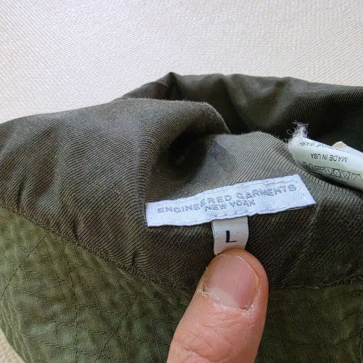 [BUNJANG] Engineered Garments Bucket Hat Khaki L / 엔지니어드가먼츠 버킷햇 카키 L
