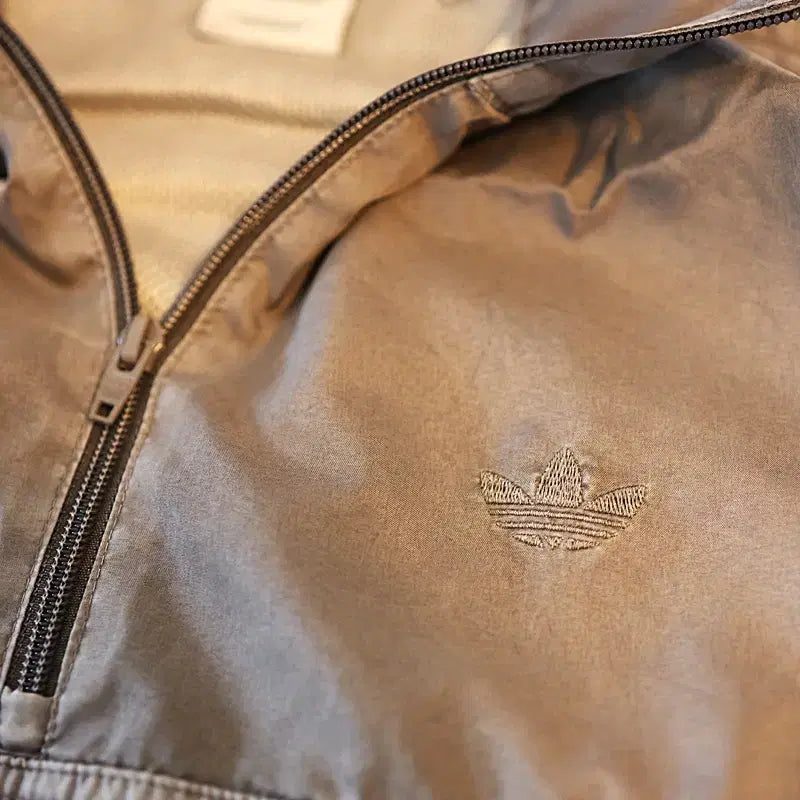 [BUNJANG] Adidas Vintage Garment Washed Track Set-up (M) / Adidas 아디다스 빈티지 가먼트 워싱 트랙 셋업 M