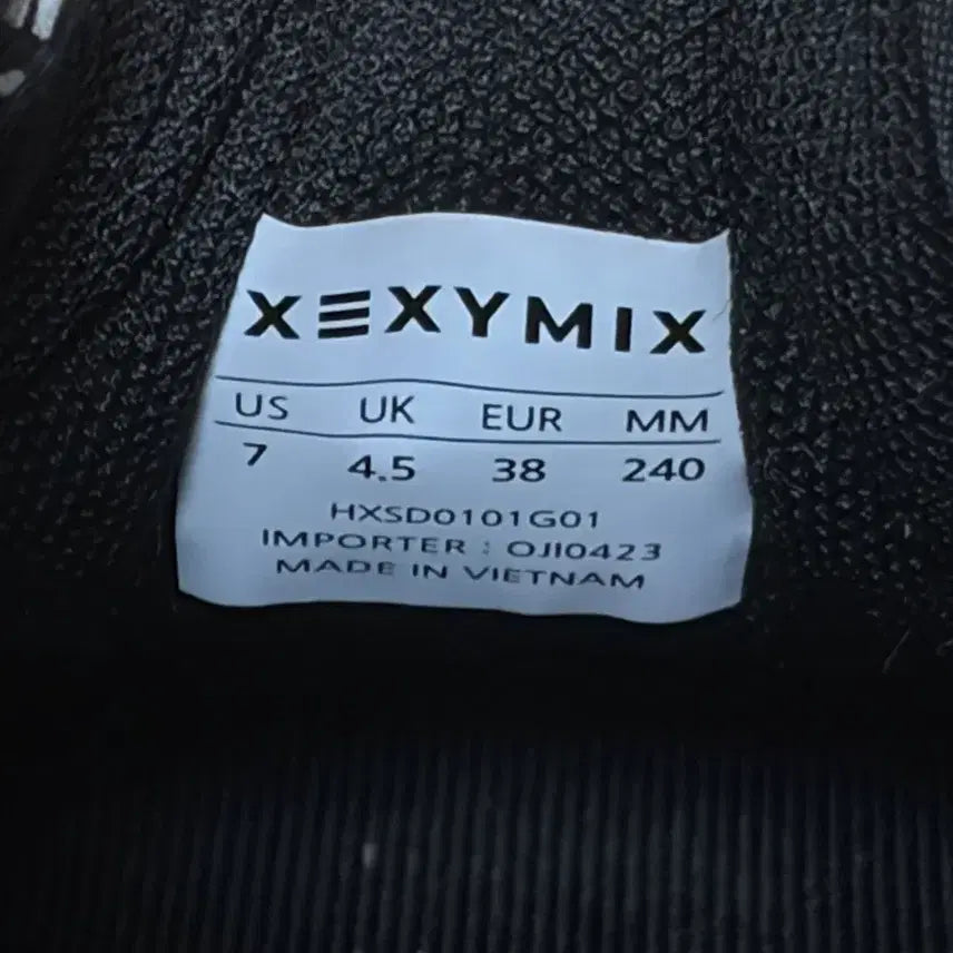 [BUNJANG] Xexymix Daylight Coat Half Black / 젝시믹스 데이라이트 코트 하프블랙