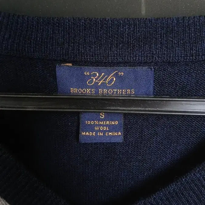 [BUNJANG] Brooks Brothers Argyle V-Neck Knit Sweater Size S / 브룩스브라더스 아가일 V넥 니트 s사이즈 170-96