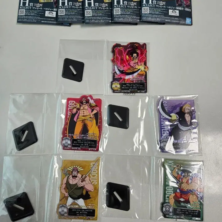 [BUNJANG] One Piece Roger Pirates Acrylic Stand Set (Hidden) / 원피스 피규어 제일복권 H상 로저해적단 아크릴스탠드(히든포함)