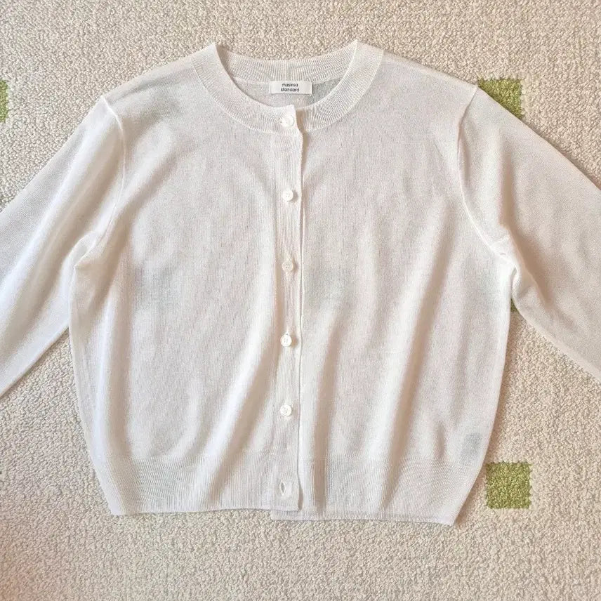 [BUNJANG] Musinsa Round Neck Cardigan / 새상품)무신사 라운드넥 가디건