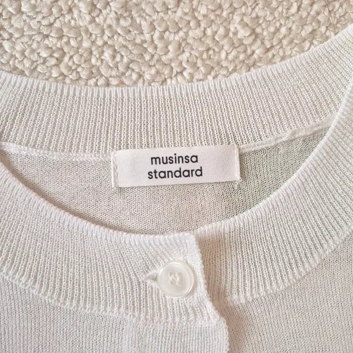 [BUNJANG] Musinsa Round Neck Cardigan / 새상품)무신사 라운드넥 가디건