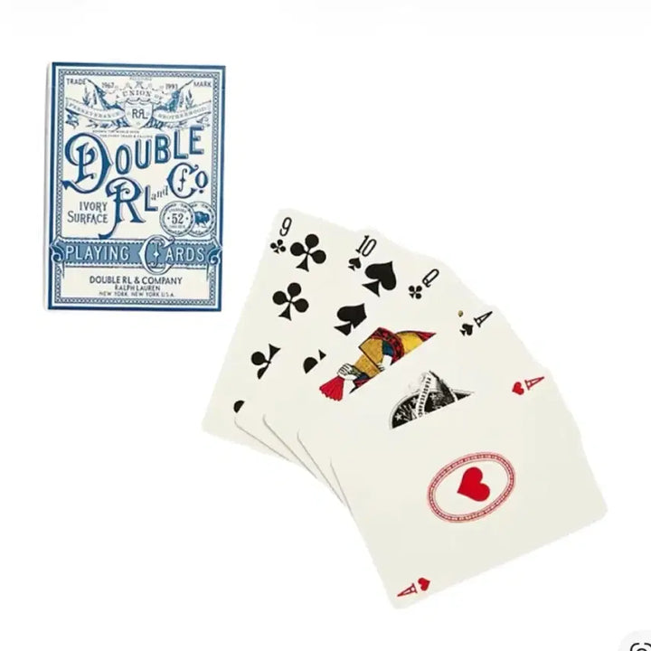 [BUNJANG] RRL Playing Cards Pouch Shopping Bag Set / rrl 더블알엘 플레잉 카드 + 파우치 + 쇼핑백