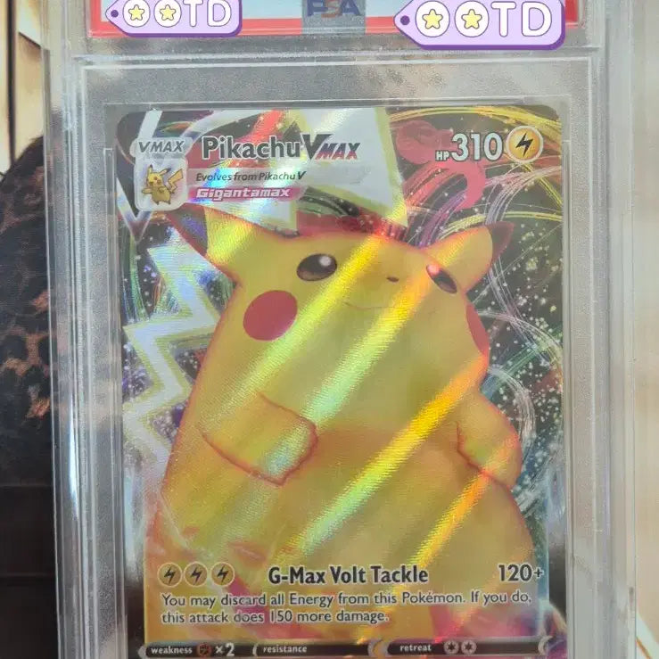 [BUNJANG] Pokemon Pikachu VMAX PSA 10 Graded Card / 등급카드 PSA10 포켓몬카드 2020 북미판 피카츄VMAX