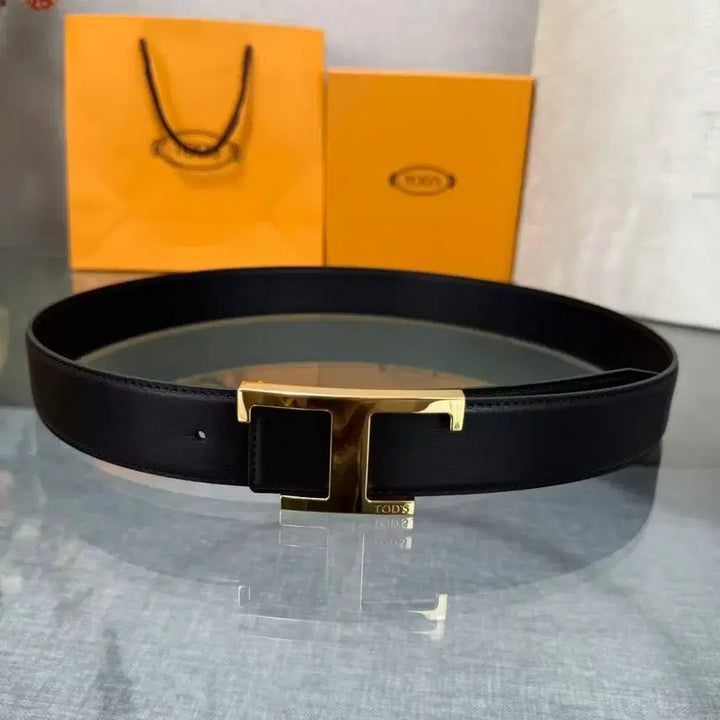 [SOLD OUT] 토즈 클래식 T자 버클 남성 벨트 폭 3.5cm