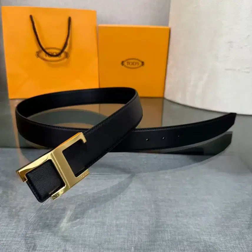 [SOLD OUT] 토즈 클래식 T자 버클 남성 벨트 폭 3.5cm