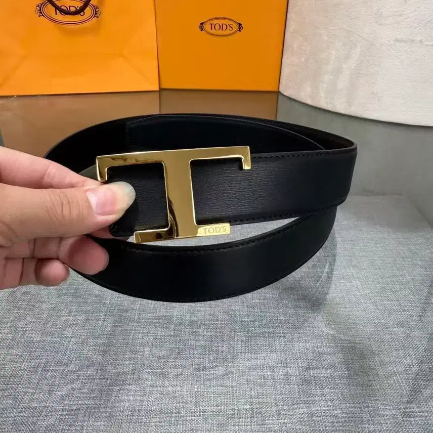 [SOLD OUT] 토즈 클래식 T자 버클 남성 벨트 폭 3.5cm