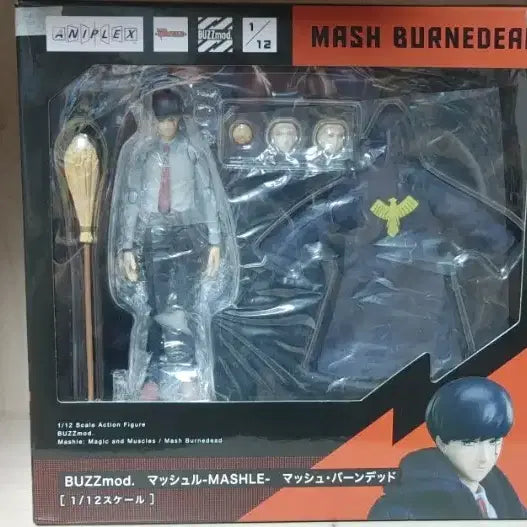 [BUNJANG] Mashle: Magic and Muscles BUZZmod Unsealed Figure / (개봉)마슐 BUZZmod 마슈 피규어