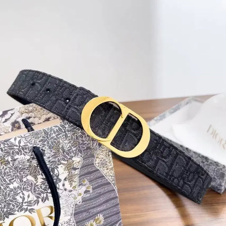 [BUNJANG] Dior Classic CD Letter Buckle Men&