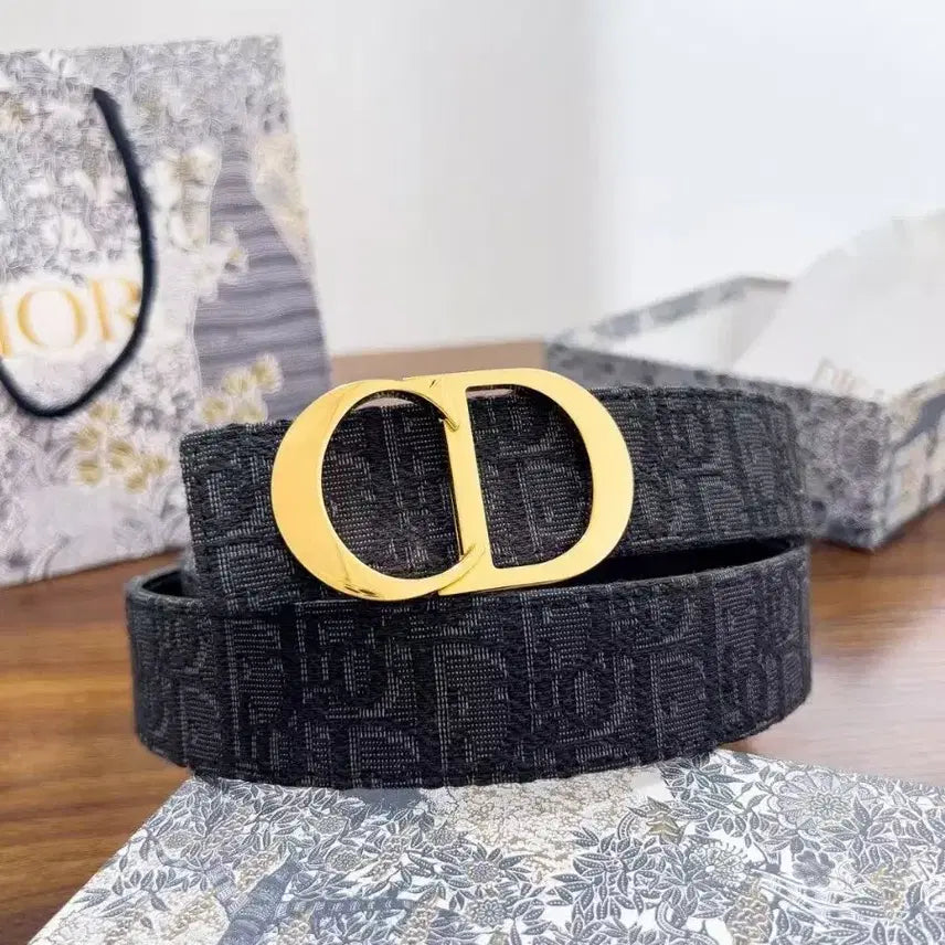 [BUNJANG] Dior Classic CD Letter Buckle Men&