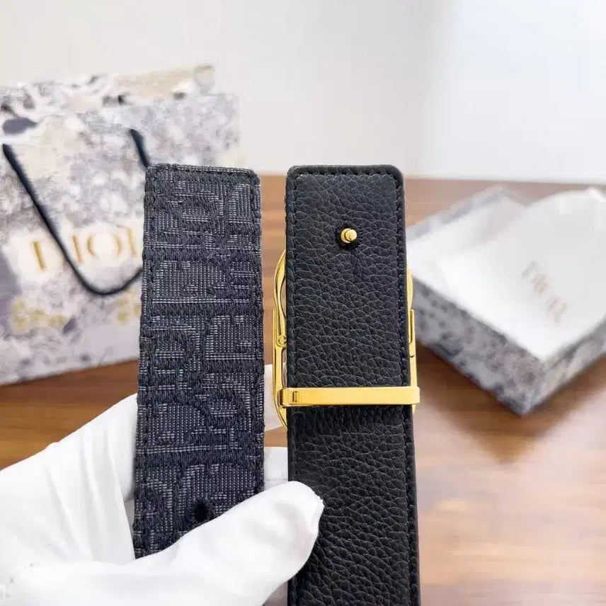 [BUNJANG] Dior Classic CD Letter Buckle Men&