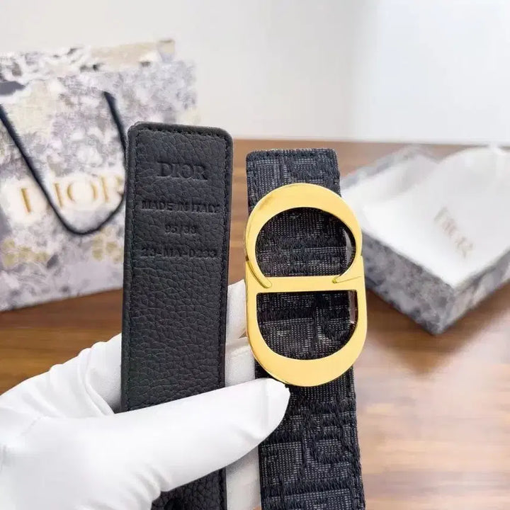 [BUNJANG] Dior Classic CD Letter Buckle Men&