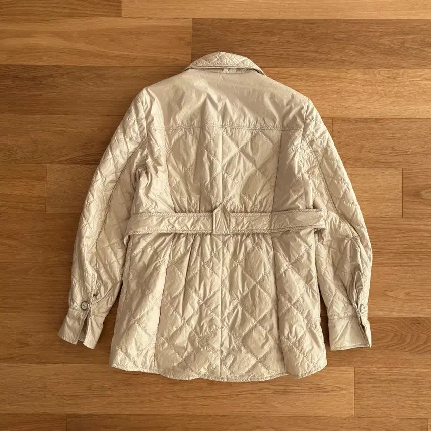[BUNJANG] TIME Belted Quilted Jacket / 타임 벨티드 퀼팅