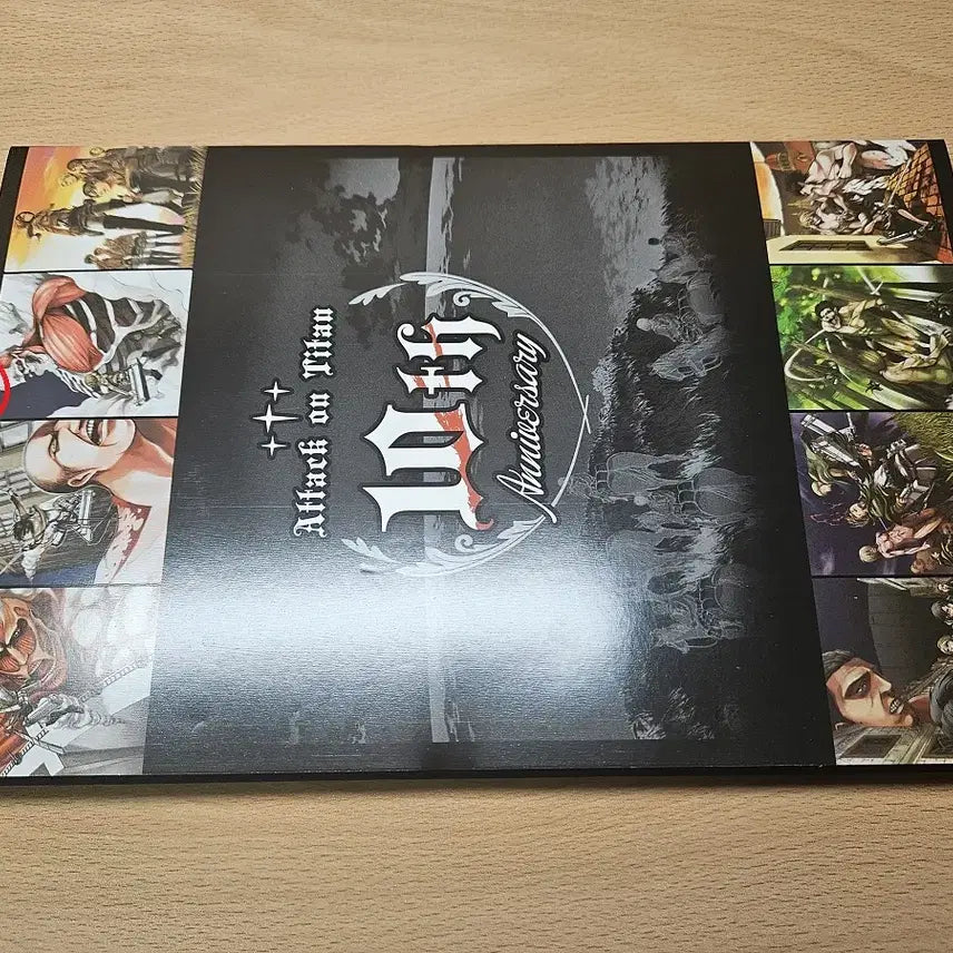 [SOLD OUT] 진격의 거인 별책소년매거진 부록 10주년 캔뱃지 에렌 리바이 미카사