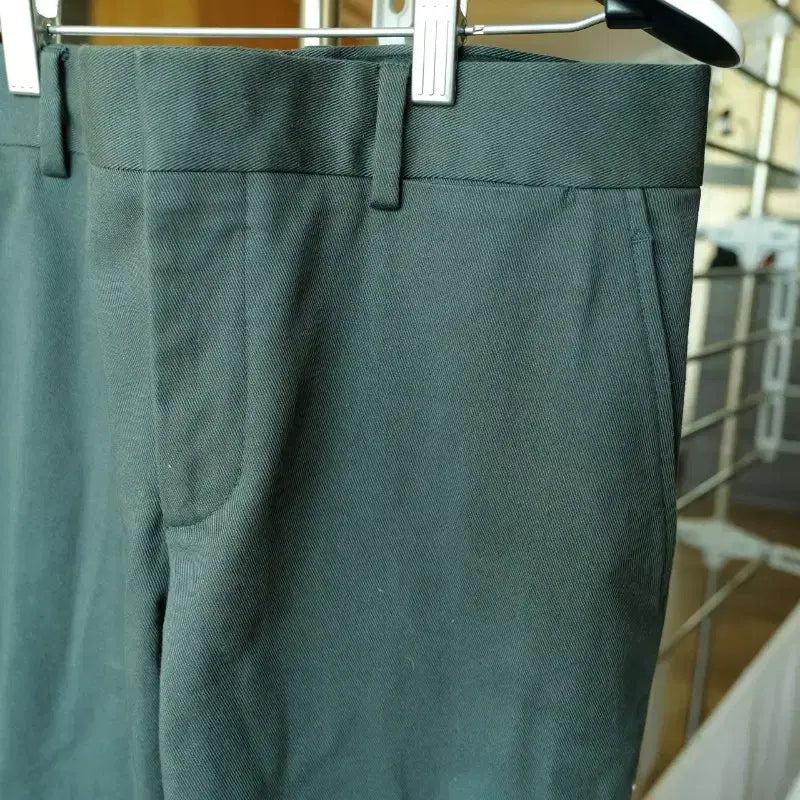 [BUNJANG] Hermes Cotton Pants Green Size 32 / 에르메스 코튼 팬츠 그린 32사이즈