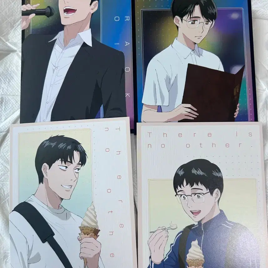 [BUNJANG] Kyoji Ashtray, Anime Setting Book, Magazine Bundle Set / 가라오케가자 쿄지 재떨이 잡지 애니설정집 일괄