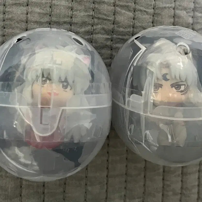 [BUNJANG] Inuyasha Sesshomaru Keychain Set / 이누야샤 셋쇼마루 대롱가챠 세트
