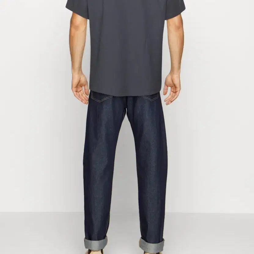 [BUNJANG] Arket Charcoal Regular Fit Short Sleeve Shirt Size 50 / 아르켓 차콜색 레귤러 핏 반팔 셔츠 새제품 50사이즈