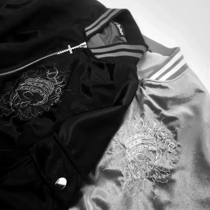 [BUNJANG] Dimmire Black Sukajan Jacket / 딤모아르 dimmire 스카쟌 블랙 자켓