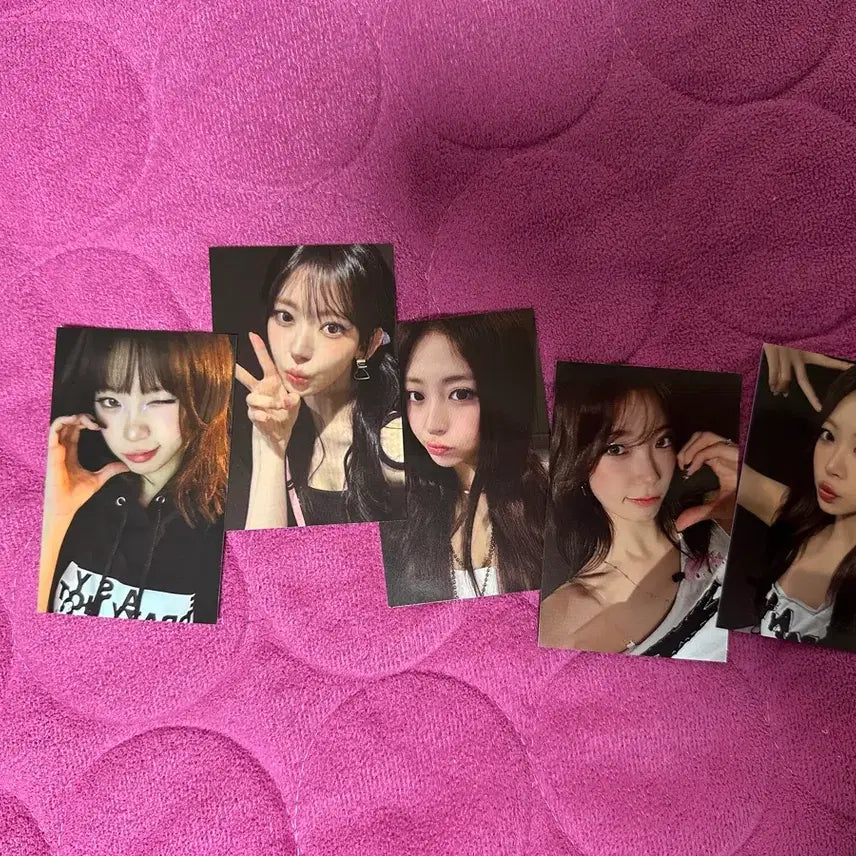 [SOLD OUT] 르세라핌 사쿠라 셀레브레이션 공방포카+아기포카 세트, 서울앙콘포카