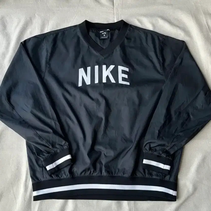 [BUNJANG] Nike SB Kim Hyun-Woo Pullover Warm-Up Jacket Black / 나이키SB 김현우 웜업