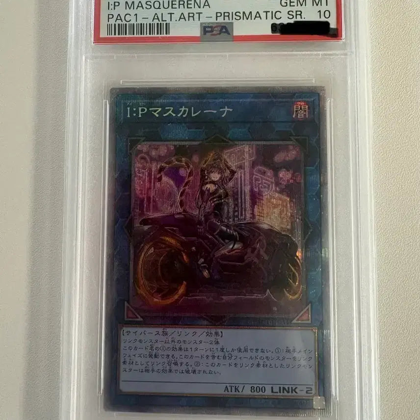 [BUNJANG] Yu-Gi-Oh! IP Masquerena PSCT PSA 10 Japanese / [가격인하] 유희왕 아이피 마스카레나 프시크 PSA10 일판 판매