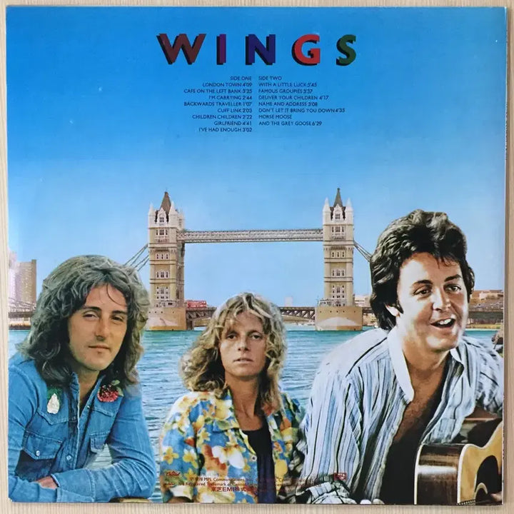 [BUNJANG] Wings London Town Import LP / (수입LP) Wings / London Town