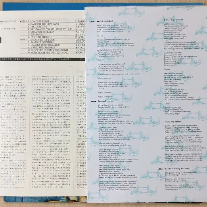 [BUNJANG] Wings London Town Import LP / (수입LP) Wings / London Town