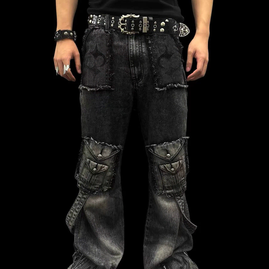 [BUNJANG] Le Losange M-Hood Flare Jeans / Le Losange X M-Hood Flare Jeans