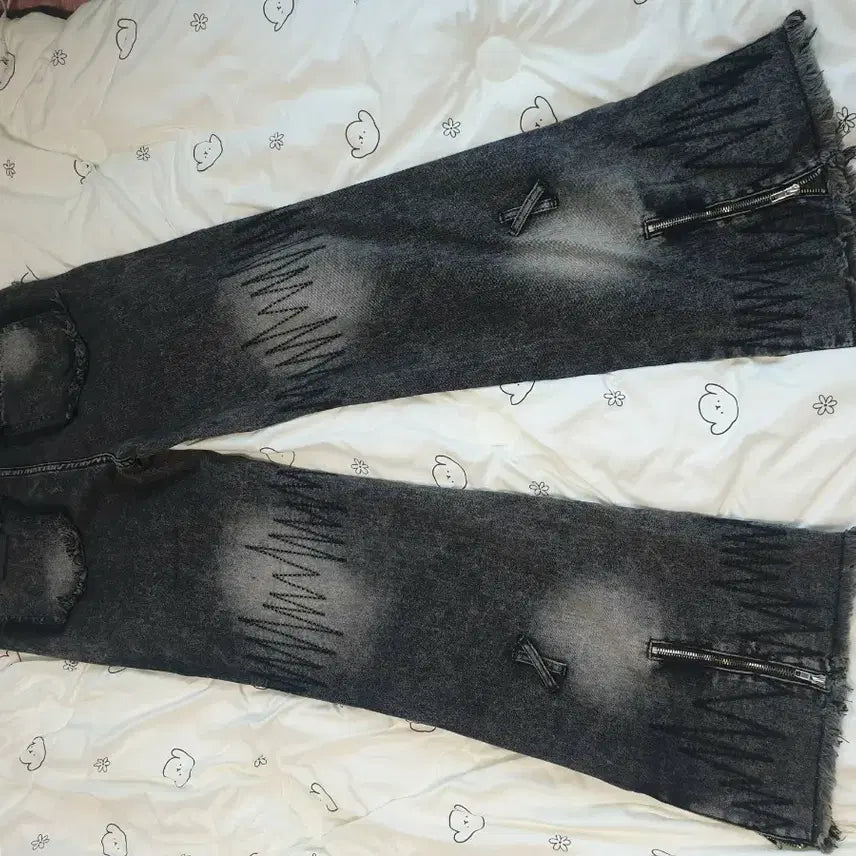 [BUNJANG] Le Losange M-Hood Flare Jeans / Le Losange X M-Hood Flare Jeans