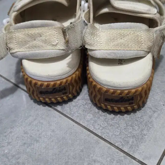 [BUNJANG] Excelsior Classic Strap Sandals - Ivory (240) / 엑셀시오르(Excelsior) 클래식 샌들 아이보리 240