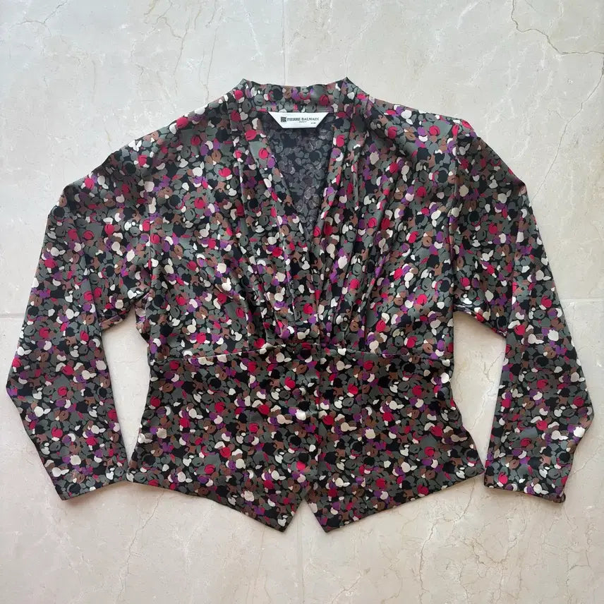 [BUNJANG] Pierre Balmain Vintage Blouse / 피에르 발망 일본판 빈티지 블라우스 66