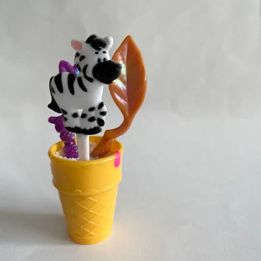 [BUNJANG] Vintage Zebra Cake Pick / 2003s/미국빈티지 얼룩말 케이크픽