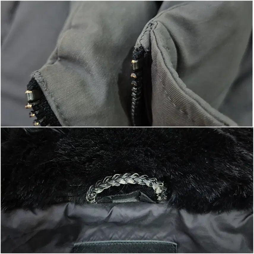 [BUNJANG] Mackage Dixon Black Fur Short Down Jacket / 맥케이지 딕슨 블랙퍼 숏패딩 남성40